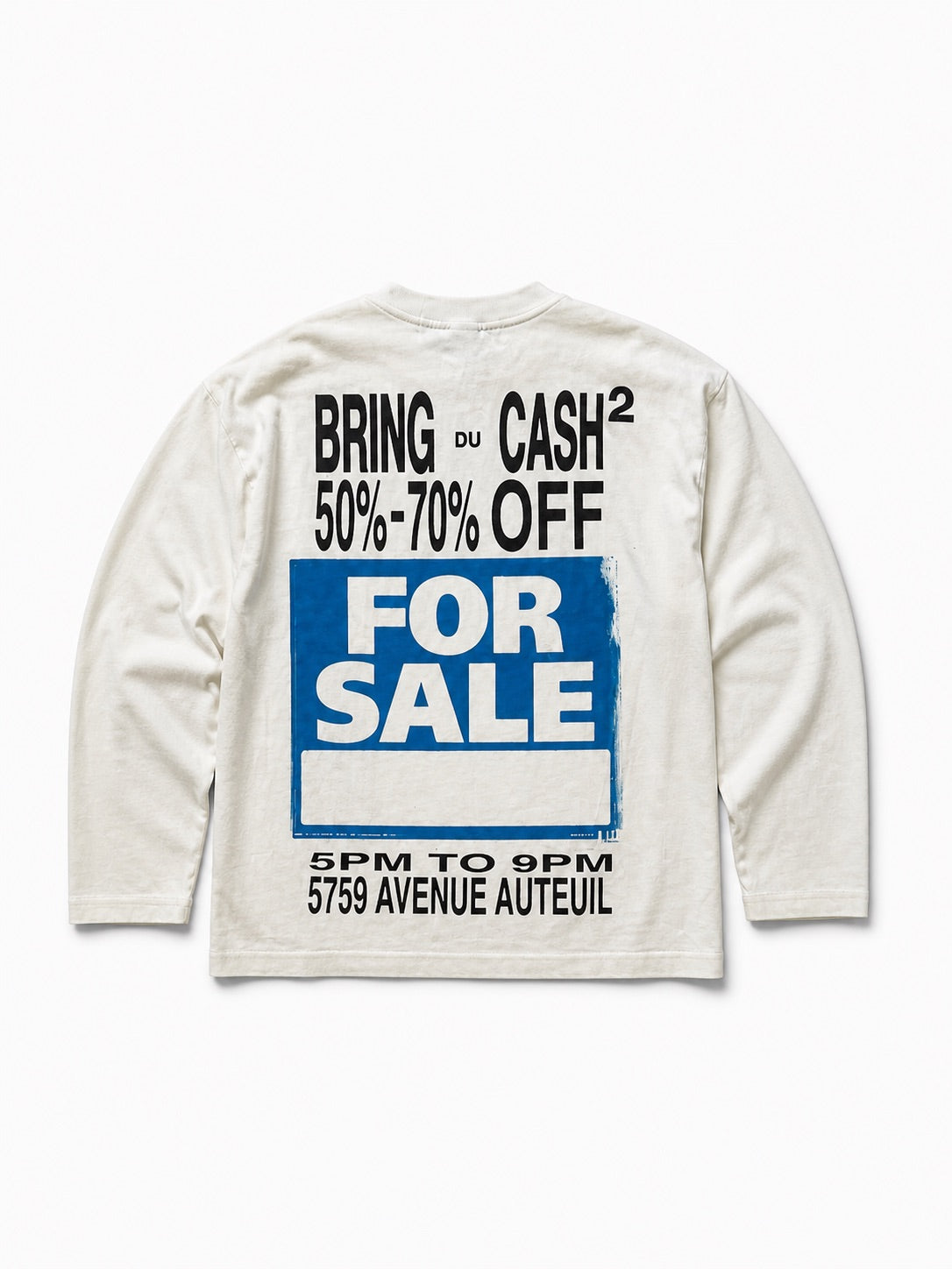 CASH LONG-SLEEVE (WHITE)