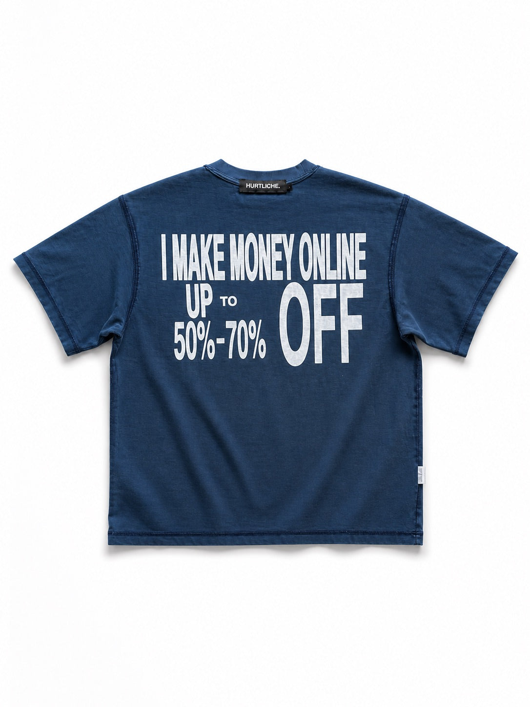 CASH TEE (BLUE)