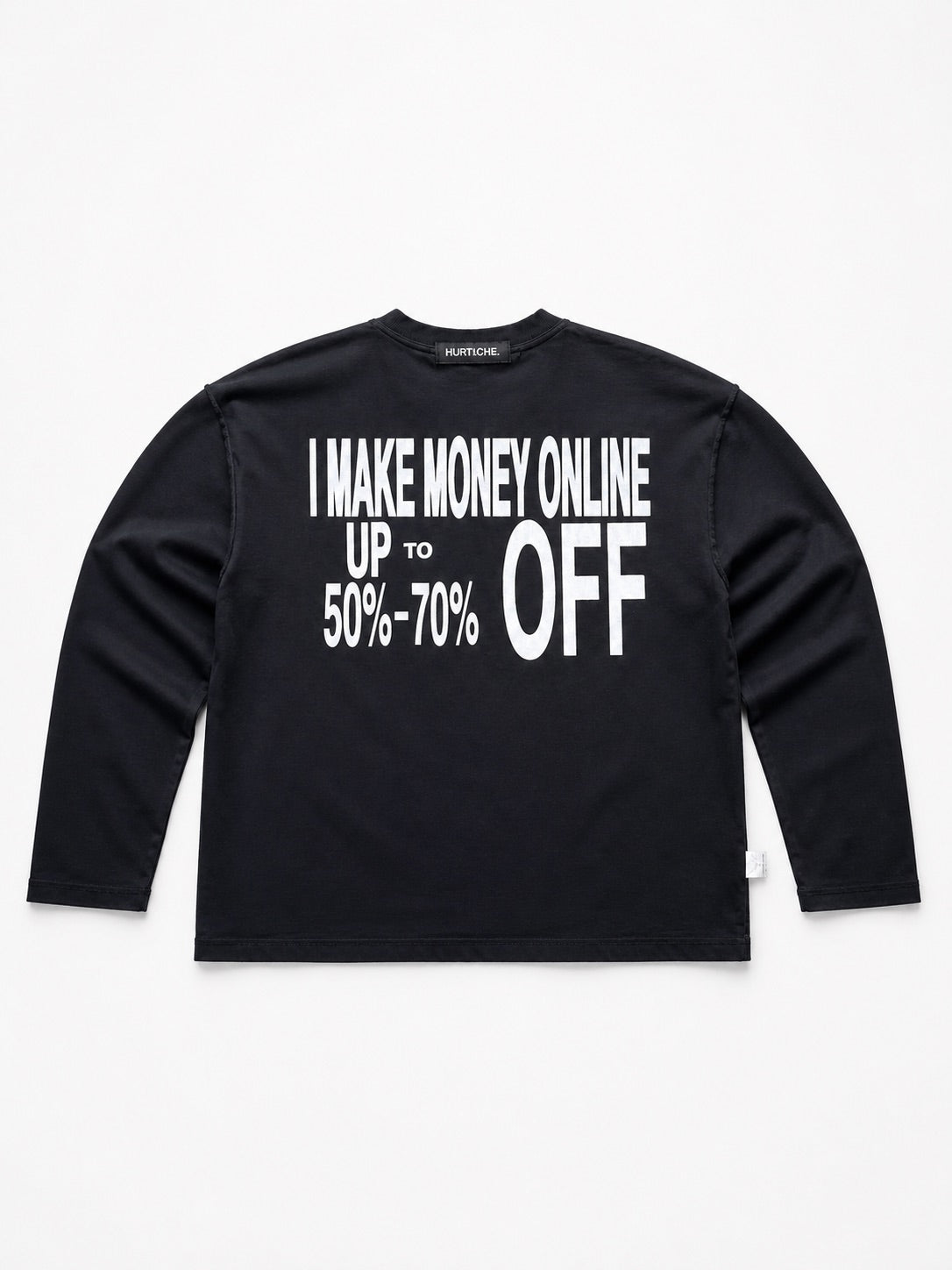 CASH LONG-SLEEVE (BLACK)