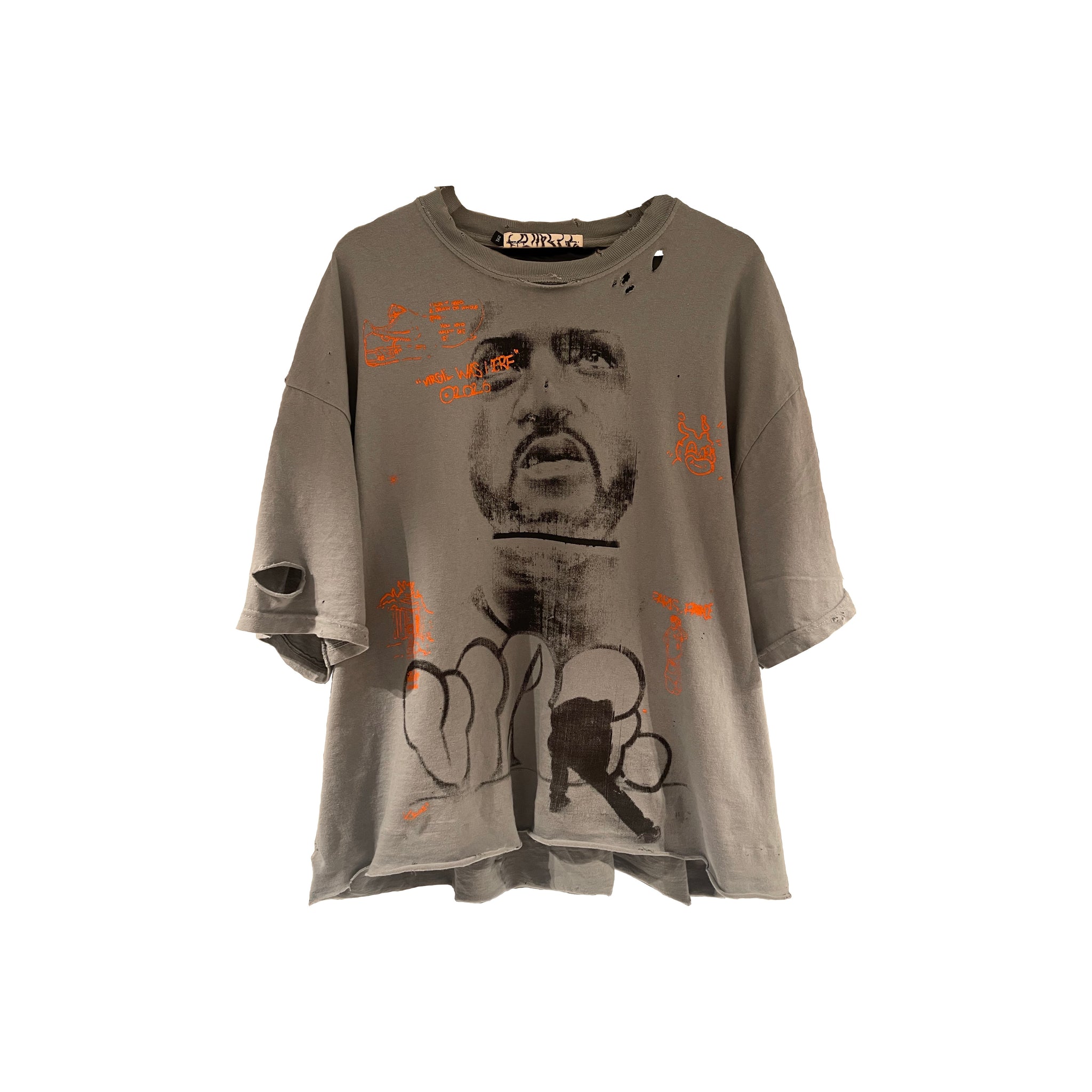 2025 Paris Exclusive Virgil Abloh Codes Tee