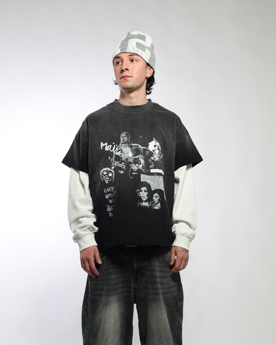 Kurt Cobain “BLACK” Tee