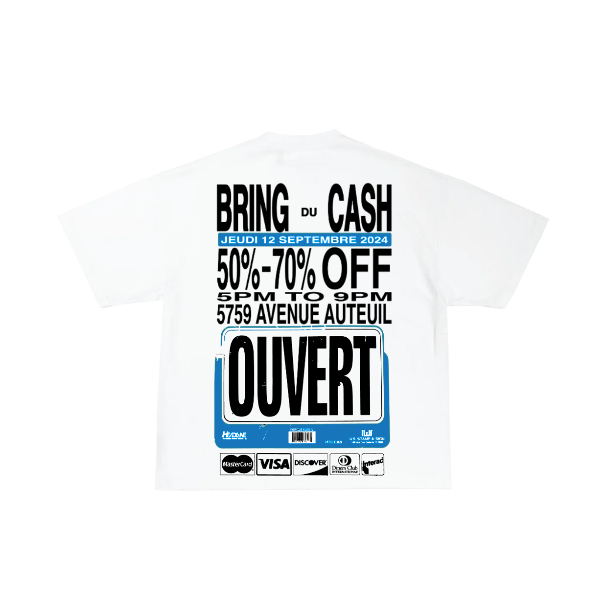 BRING DU CASH TEE