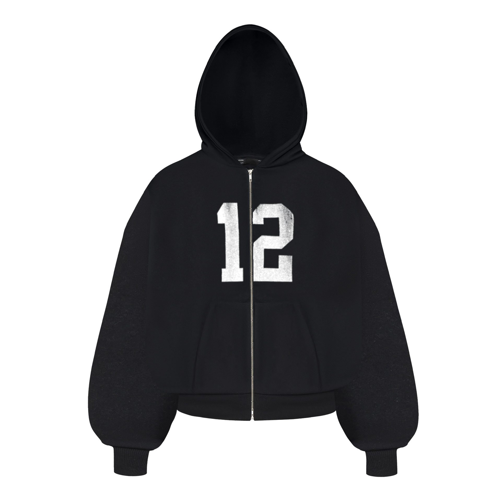 BLACK 12 ZIP UP